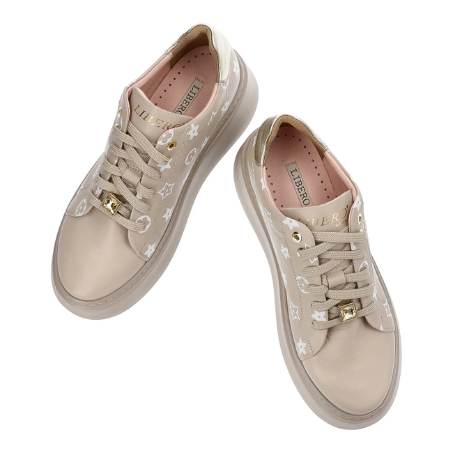 Tenisky Libero - 3050 Beżowy 475/111