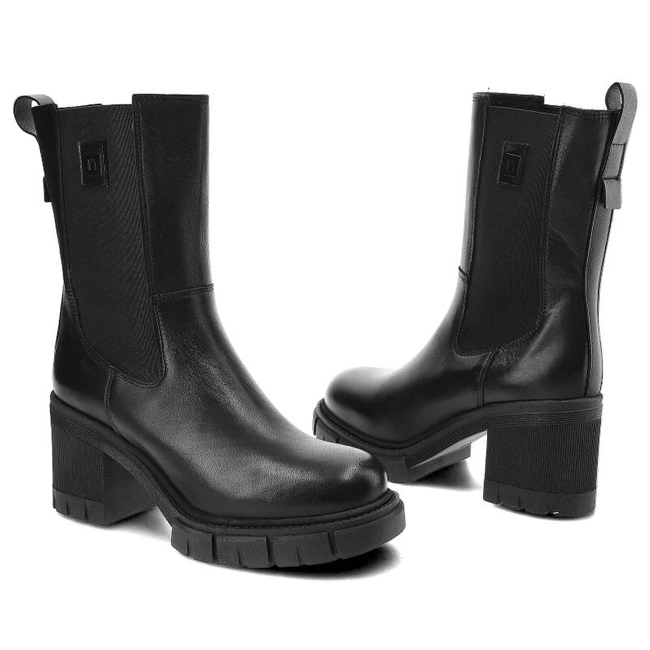 Členkové Topánky Nessi - 22376 Czarny 1