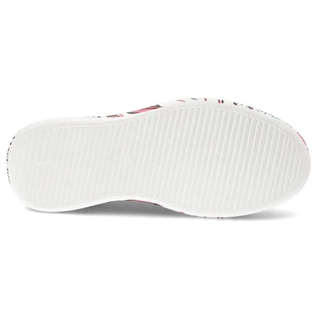 Tenisky FILIPPO - DP6698/25 WH BL FH Biały/Fuksja