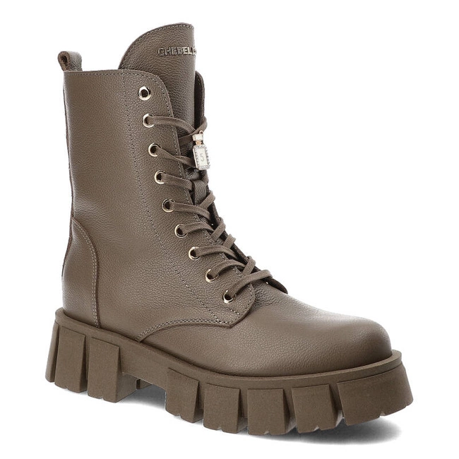 Členkové Topánky Chebello - 3043/OZ_-472-000-MIC-S217 Taupe