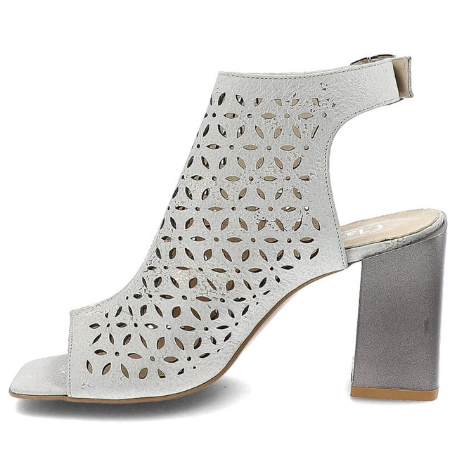 Sandále Clasicco - 2084 Biały/Złota Przecierka 1101