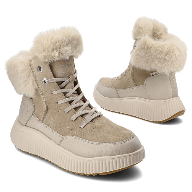 Členkové Topánky Rieker - W1773-62 Beige