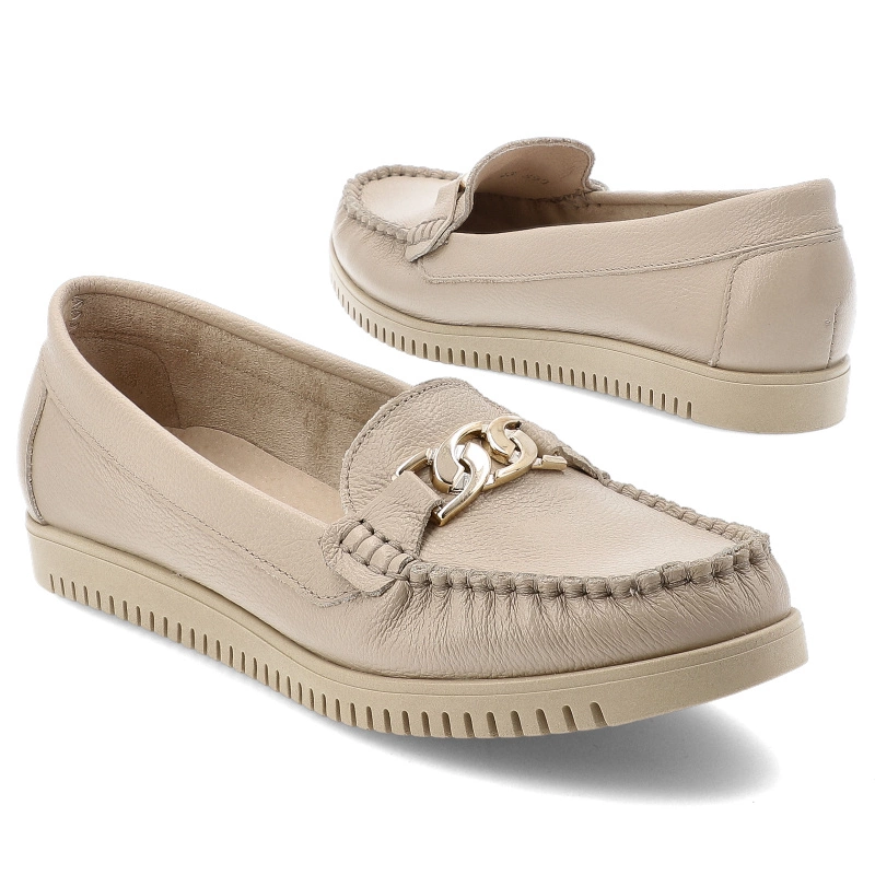 Mókazíny ARMODO - 10183 V.Taupe+Zł.