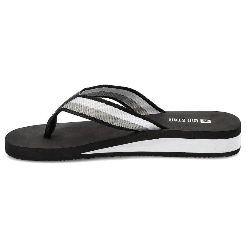 Šľapky Big Star - LL274781 Czarny