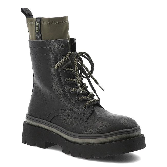 Členkové Topánky Jeep - JL42620A 993 Black/Olive