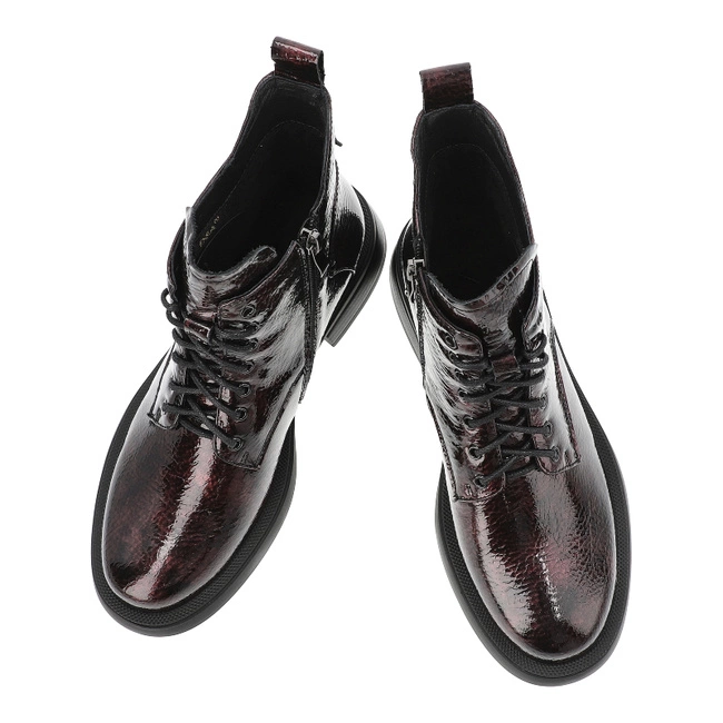 Členkové Topánky S.BARSKI - LZ52-954 Burgund