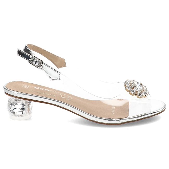 Sandále S.Barski - MR38-291 Silver