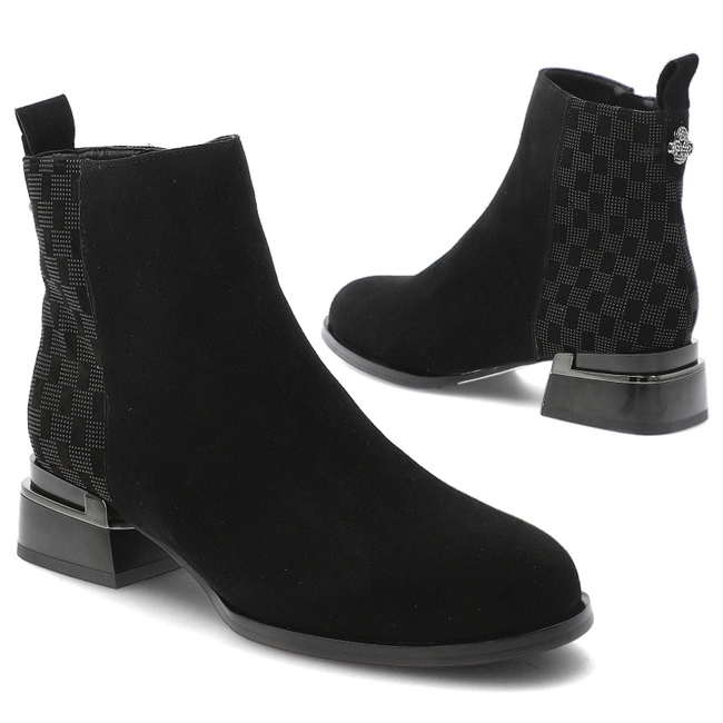 Členkové Topánky S.BARSKI - JC52-853 Black