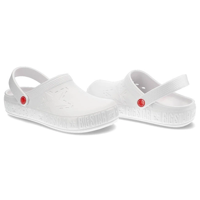 Šľapky Big Star - II275003 Biały