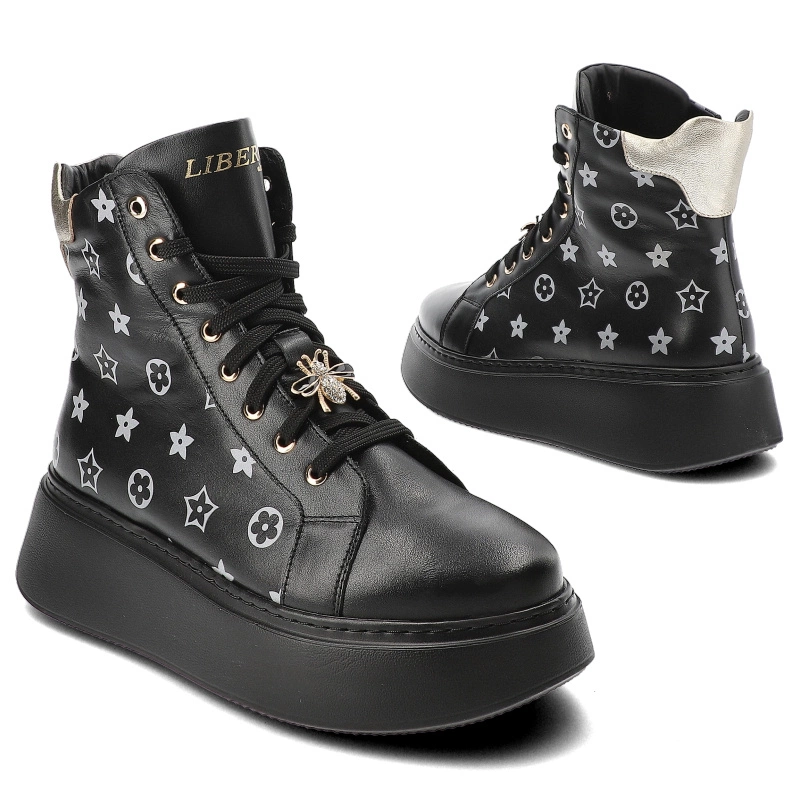 Tenisky Libero - 5005 Czarny 8/502/111