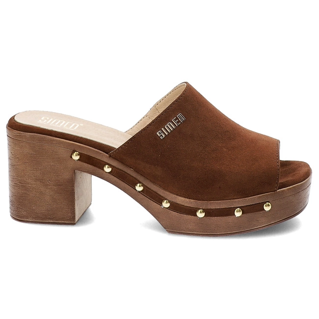 Šľapky Simen - 6844A K.W.Brąz