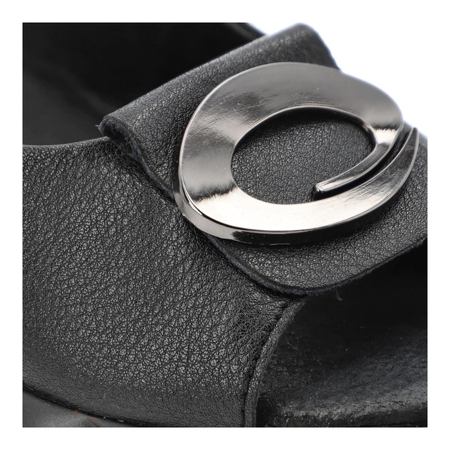 Sandále FILIPPO - DS7011/25 BK Czarny