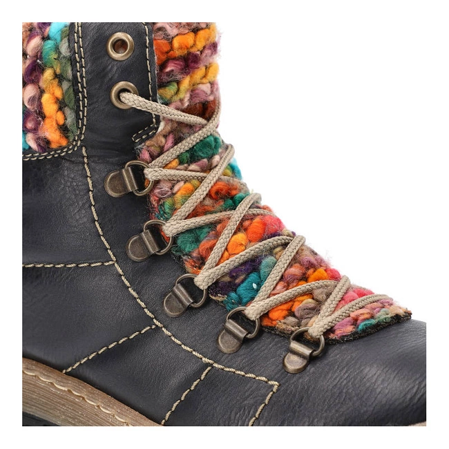 Členkové Topánky Rieker - Z6706-14 Blue Combination