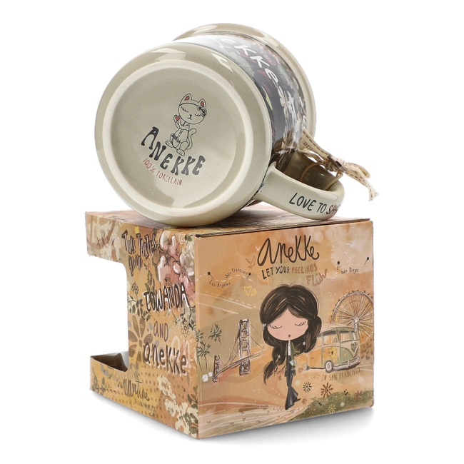 Hrnček Anekke - 38485-104 Czarny