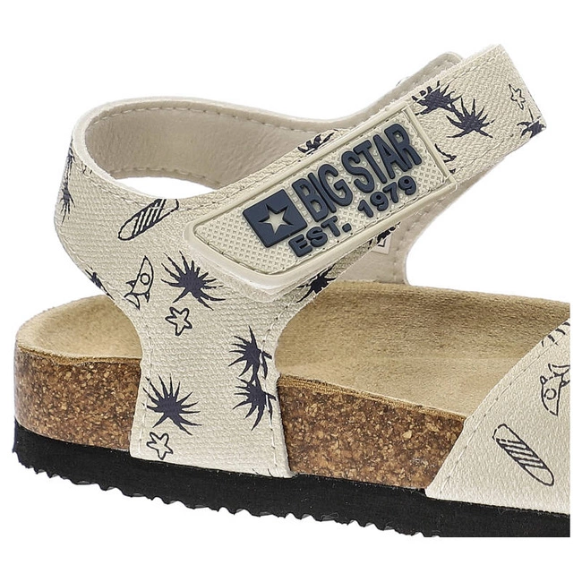 Sandále Big Star - JJ374379 Beżowy
