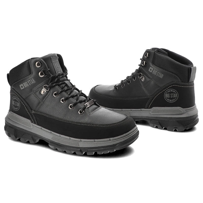 Trekingové Topánky Big Star - KK174120 Czarny