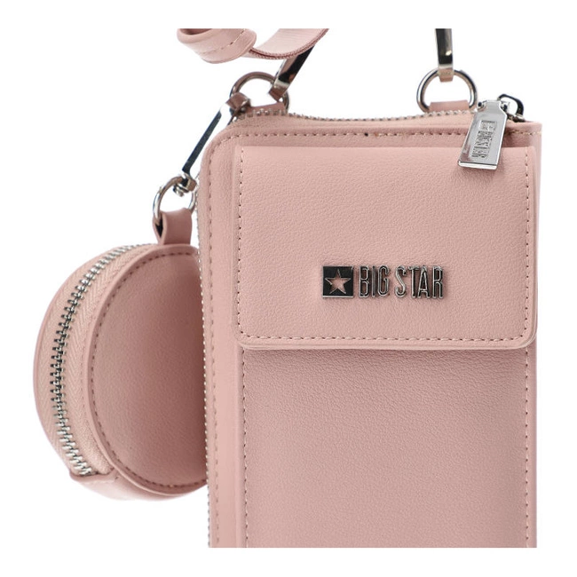 Kabelka Big Star Accessories - LL574121 Pudrowy Róż