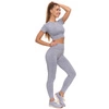 Komplet Top A Legíny MORAJ - Top BD1900-508+Legginsy RDL2200-013 Grey
