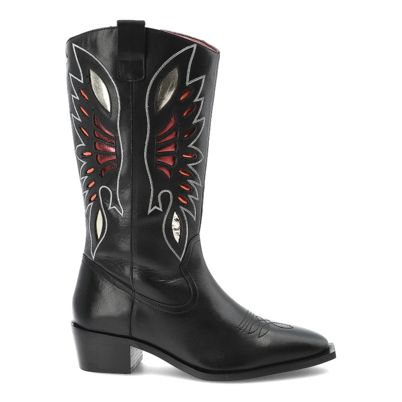 Kovbojky GIOSEPPO - Nisswa 76094 Black