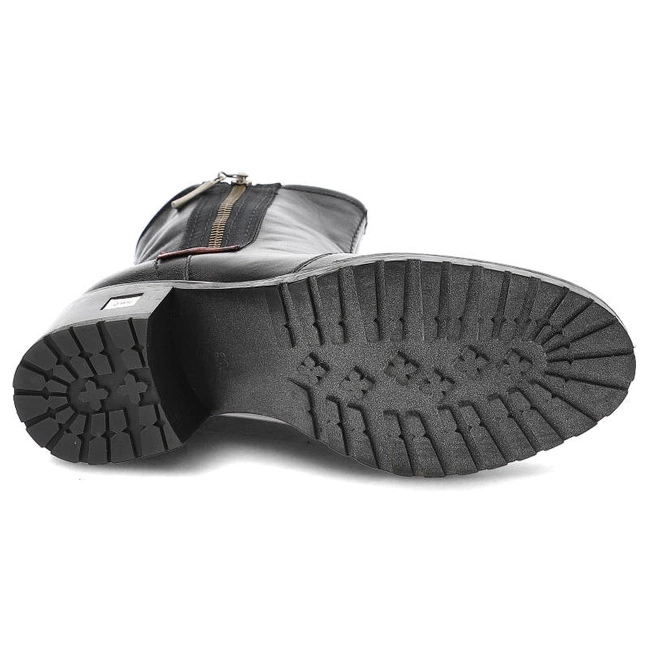 Členkové Topánky Carinii - B2397 Czarny