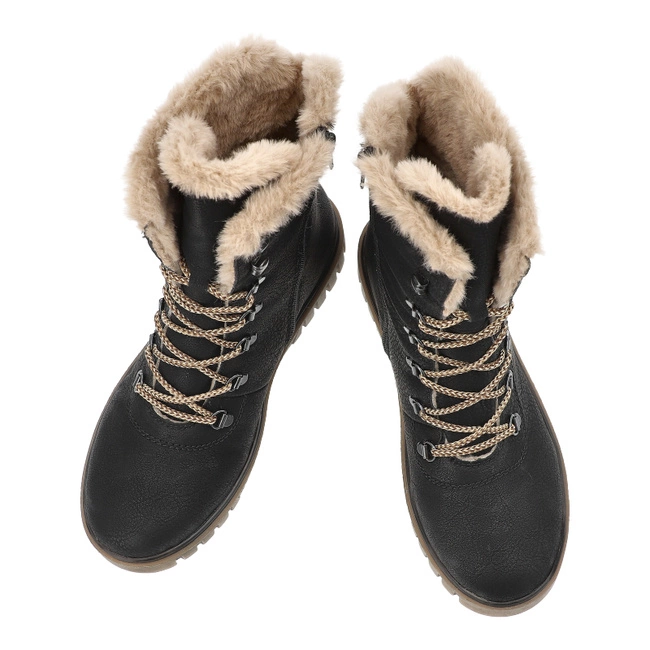 Botki RIEKER - Y3424-00 Black