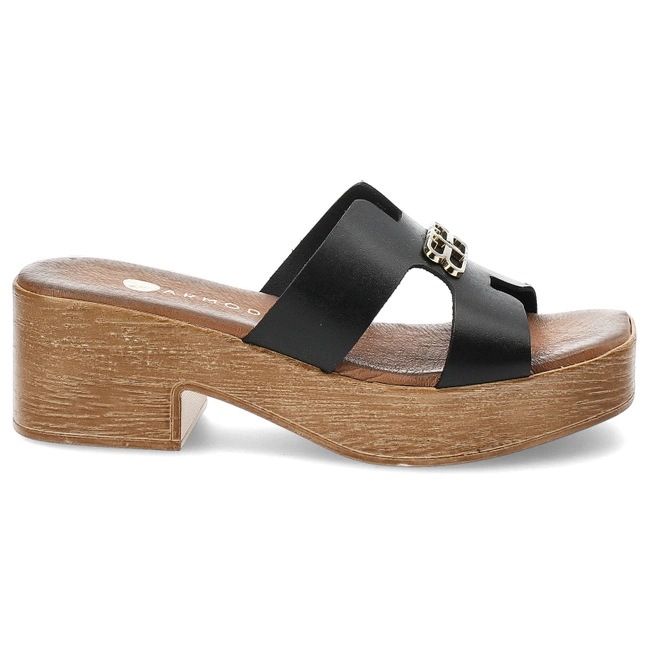 Šľapky Armodo - 40412 Bf.Czarny+Zł.