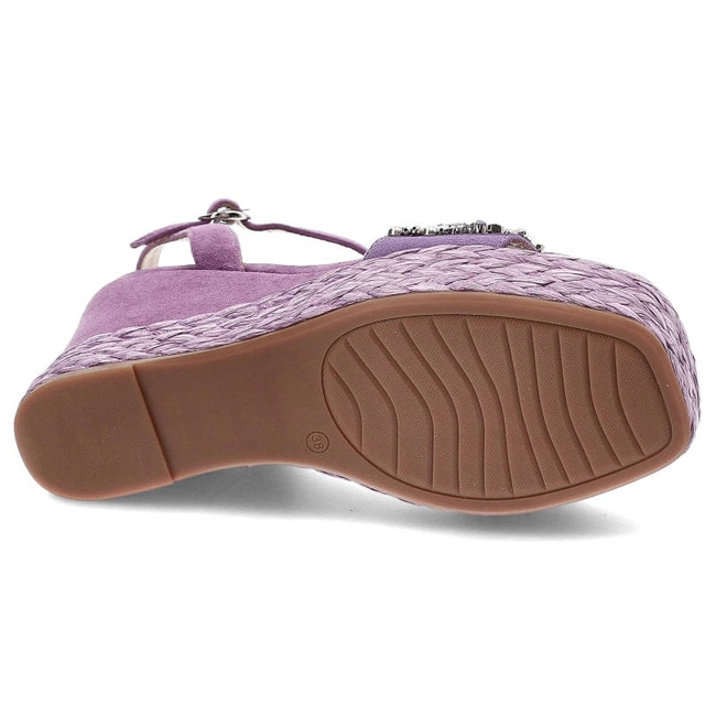Sandále Alma en Pena - V23509 Suede Violet
