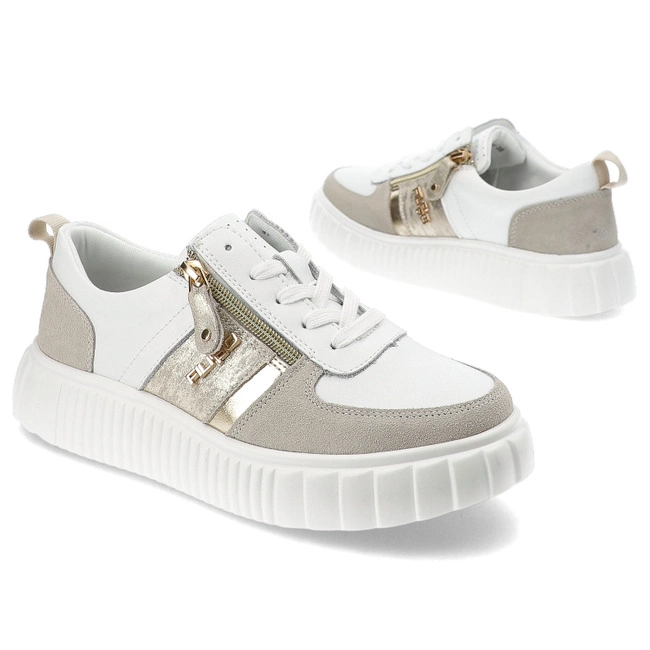 Tenisky Filippo - DP6121/24 WH Biały