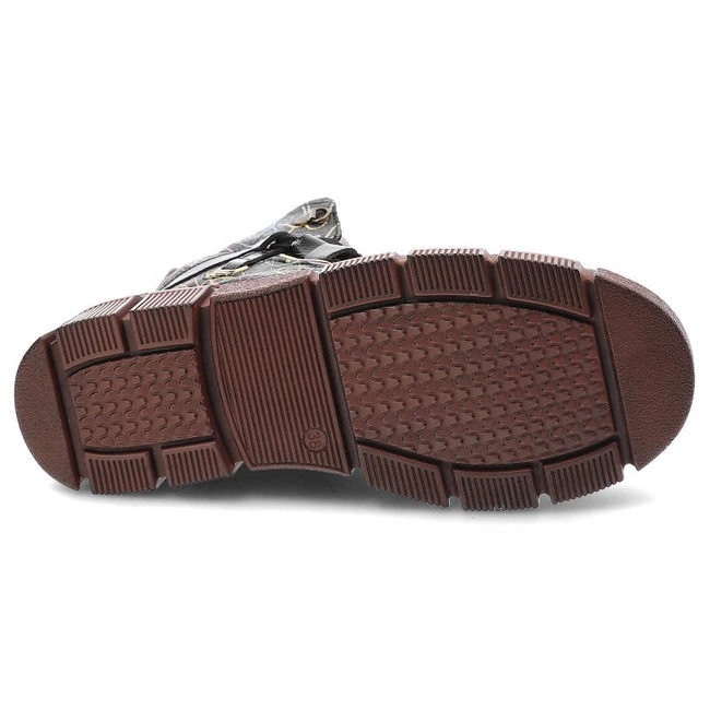 Šnúrovacie Členkové Topánky Maciejka - 06158-01/00-7 Czarny