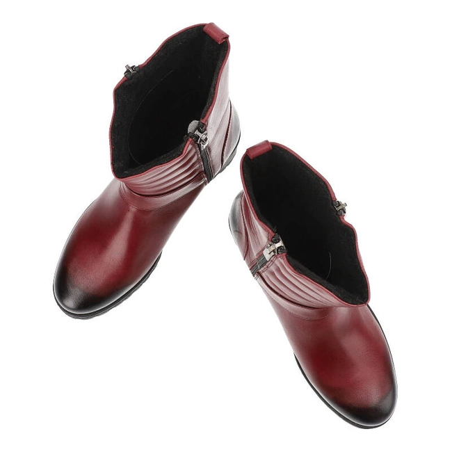 Členkové Topánky Baldaccini - 674500-9 Bordowy Negril Porpora