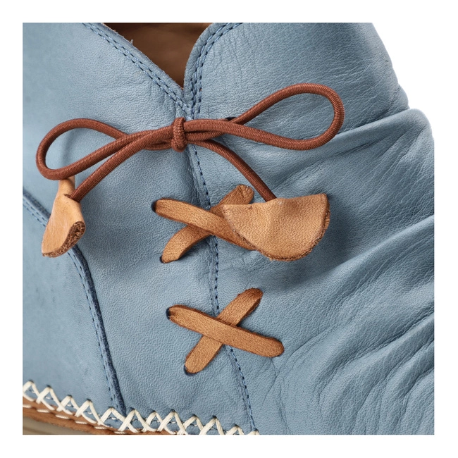 Členkové Topánky Ravini - 1821-X Denim-Tan