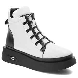 Členkové Topánky Artiker - 55C0812 Biały/Czarny