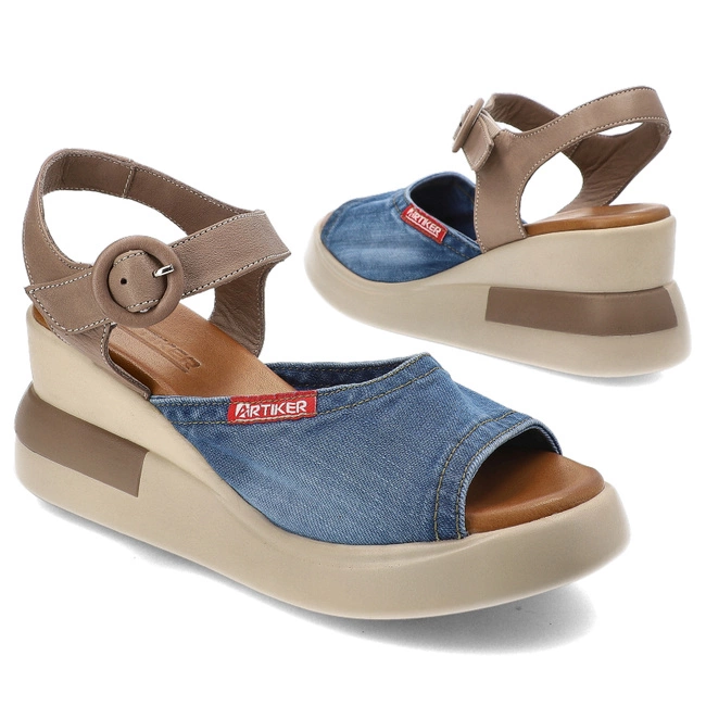 Sandále Artiker - 54C0211 Jeans/Stone