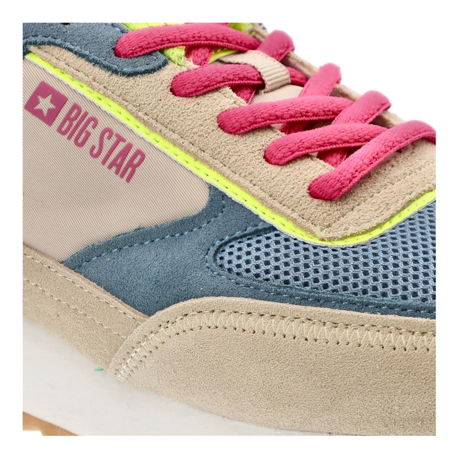 Tenisky Big Star - NN274692 Beż/Niebieski