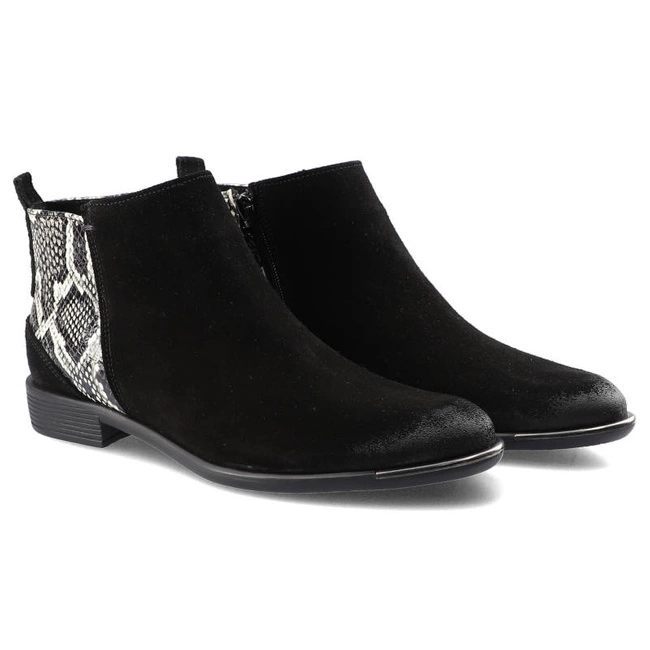 Členkové Topánky Carinii - B5679_-H20-P44-POL-507 Czarny