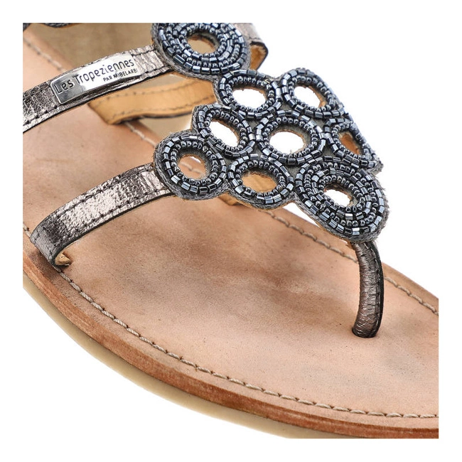 Sandále Les Tropeziennes - 07168 Etain Pewter