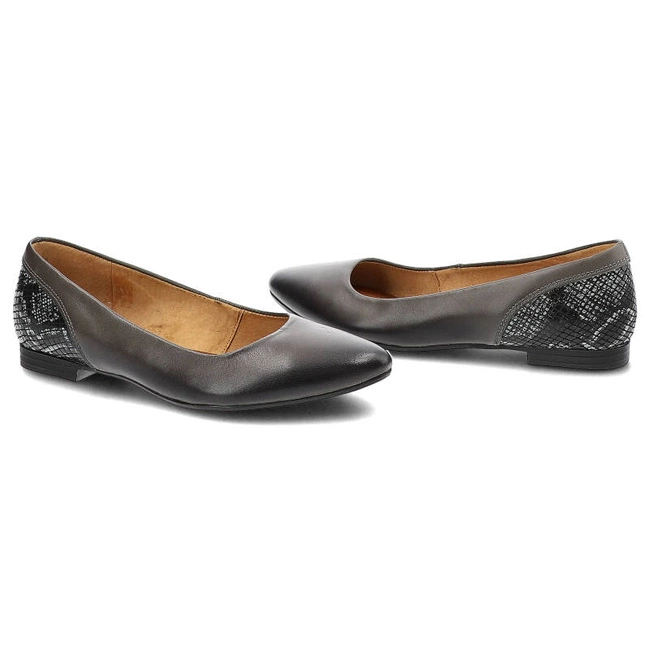 Baleríny Maciejka - 01627-03/00-5 Szary