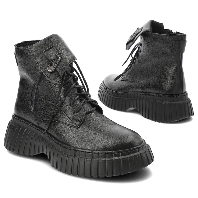 Členkové Topánky Armodo - 60461 V.Czarny+Cn.