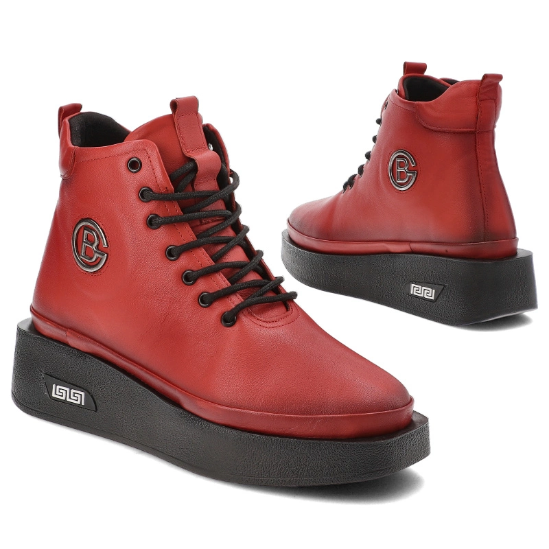 Členkové Topánky Artiker - 55C0948 Red