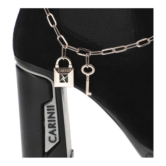 Členkové Topánky Carinii - B8482_-H20-000-000-E36 Czarny