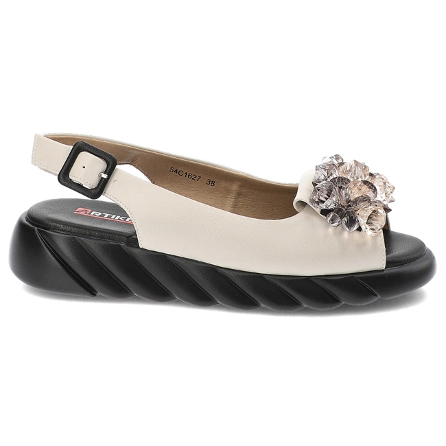 Sandále Artiker - 54C1627 Beżowy