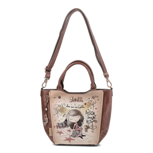 Kabelka Anekke - 38701-237 Brązowa