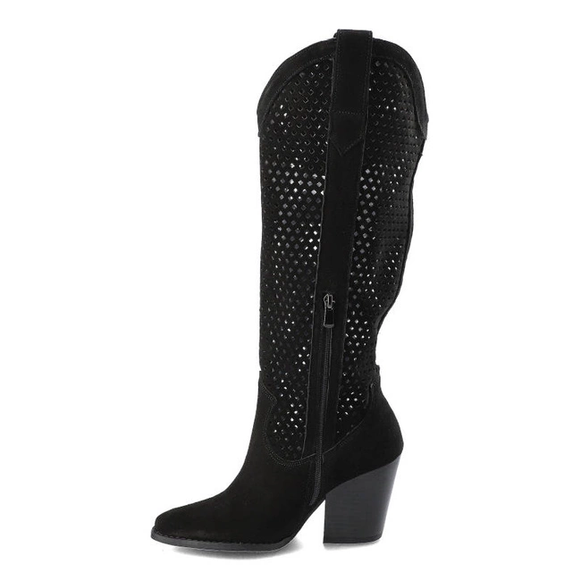 Čižmy Karino - 3386/003-P Czarny