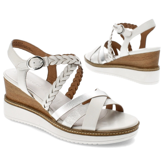 Sandále Tamaris - 1-28220-42 100 White