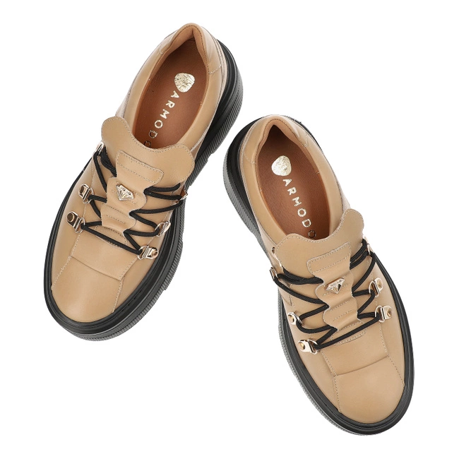 Tenisky Armodo - 821 Camel Lico