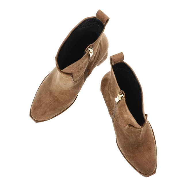 Členkové Topánky Karino - 4830/008-F J.Brąz/Lico