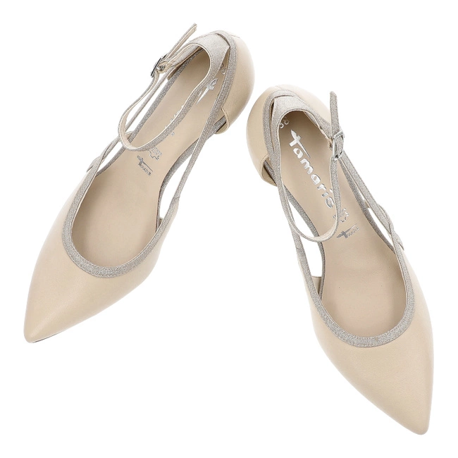 Lodičky TAMARIS - 1-22436-44 430 Ivory Comb