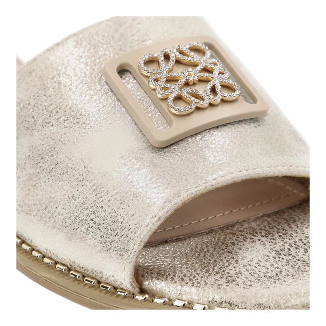 Šľapky S.BARSKI - KV51-089 Lt.Gold