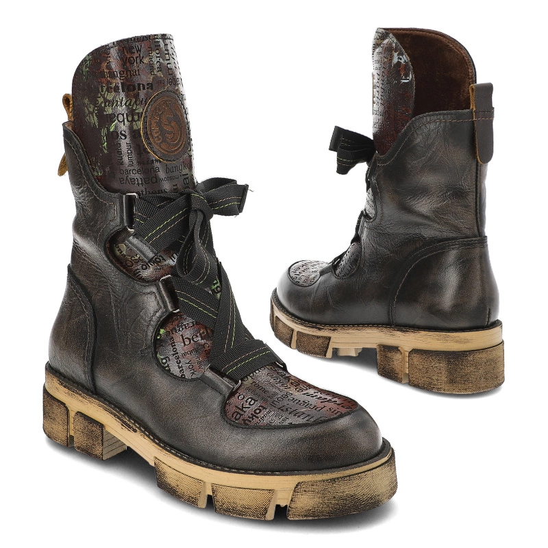 Členkové Topánky Armodo - 7130A Braun