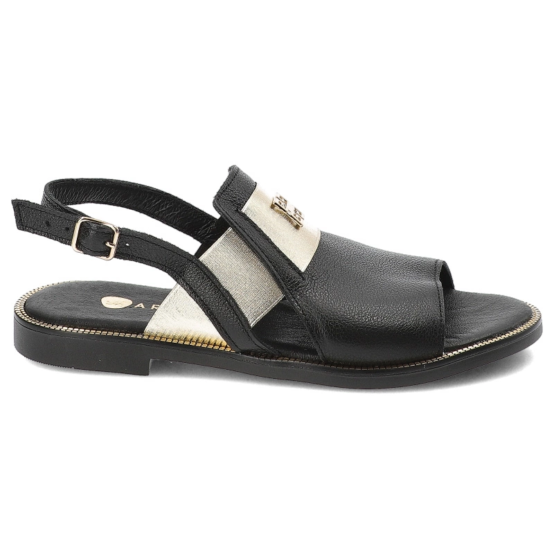 Sandále Armodo - 40385 V.Czarny+Zł.